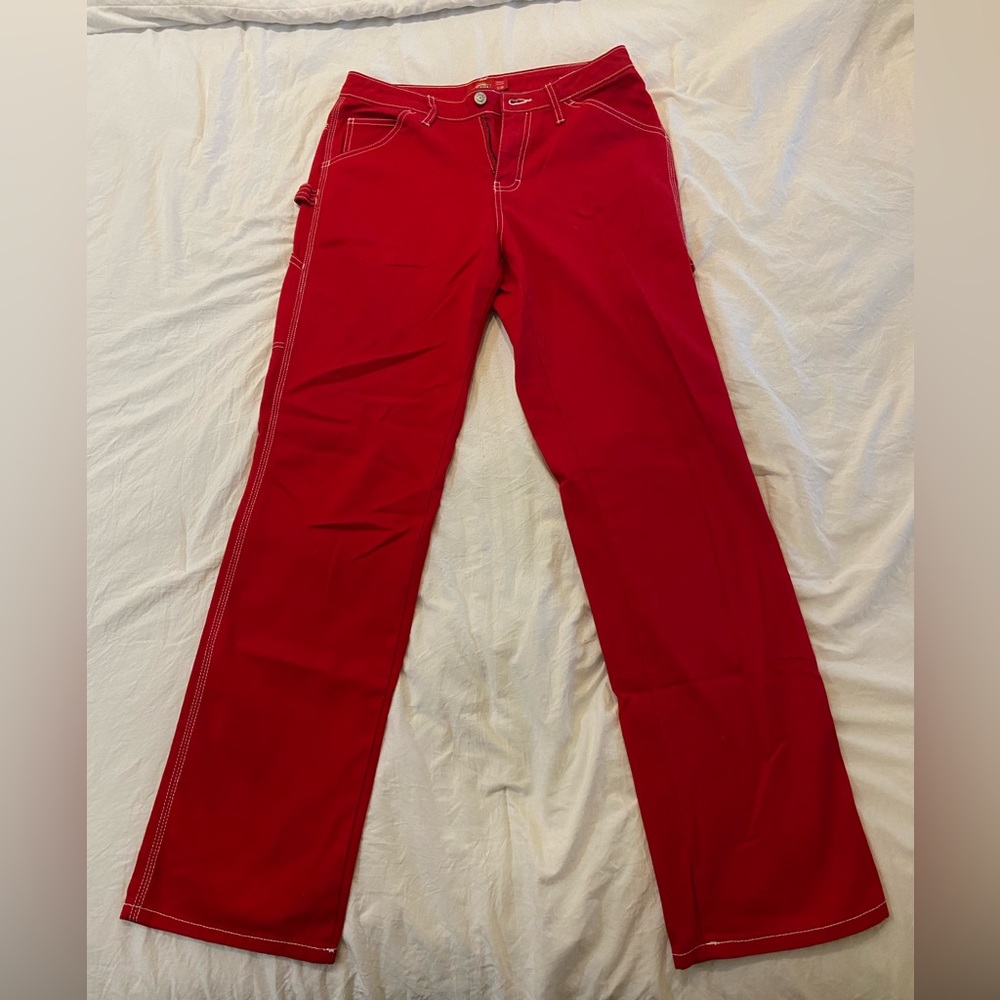 Dickies Red Carpenter Pants
